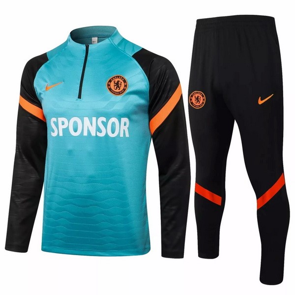 Chandal Chelsea 2021-22 Verde Negro Naranja